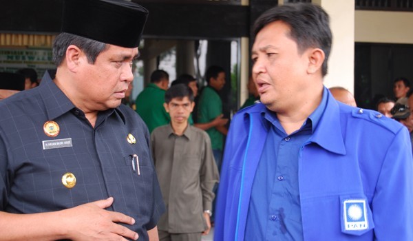 HBA dan Sekjend DPW PAN Jambi Saipul Azwar